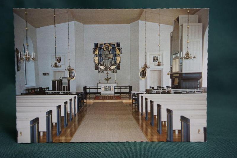 Västra Husby kyrka Linköpings Stift 1 äldre vykort