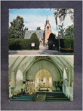 Vykort oskrivet Örebro Längbro kyrka