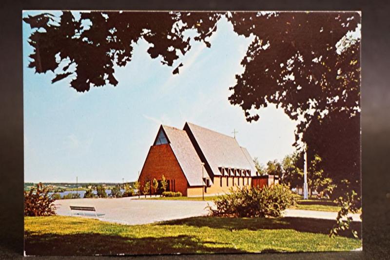 Tavelsjö kyrka äldre vykort Luleå Stift