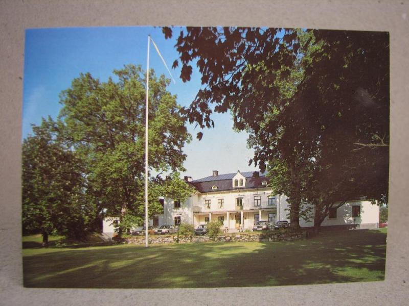 Hennickehammars Herrgård Filipstad 1988 Värmland skrivet äldre vykort