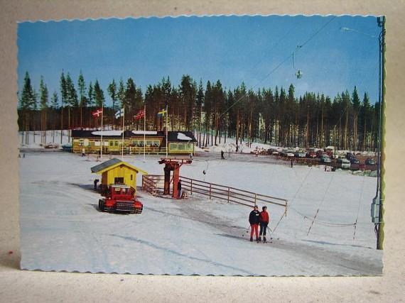Skidstugan Kanis Norrbotten Oskrivet Äldre vykort