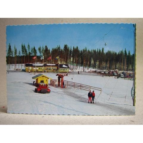Skidstugan Kanis Norrbotten Oskrivet Äldre vykort