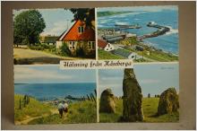 Hamnen samt vyer från Kåseberga Oskrivet äldre vykort
