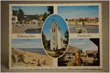 Bad samt vyer från Falsterbo Oskrivet äldre vykort