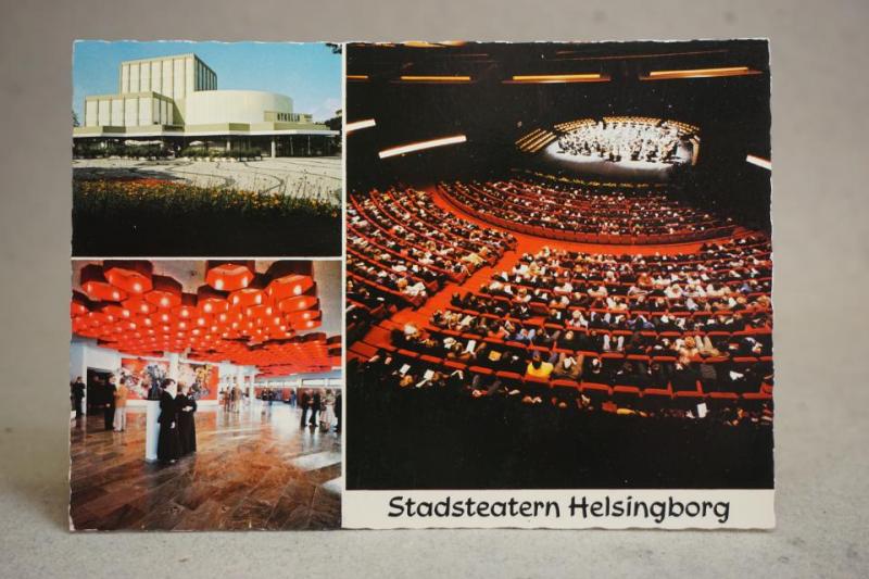 Vyer från Stadsteatern Helsingborg Oskrivet äldre vykort