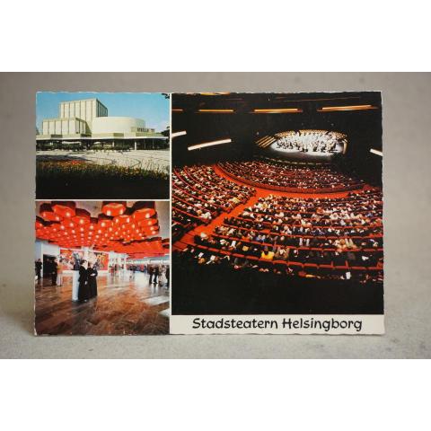 Vyer från Stadsteatern Helsingborg Oskrivet äldre vykort