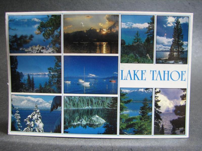 Vykort USA Flerbildskort Lake Tahoe