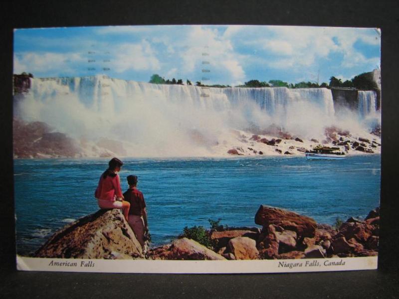 Vykort Niagarafallen