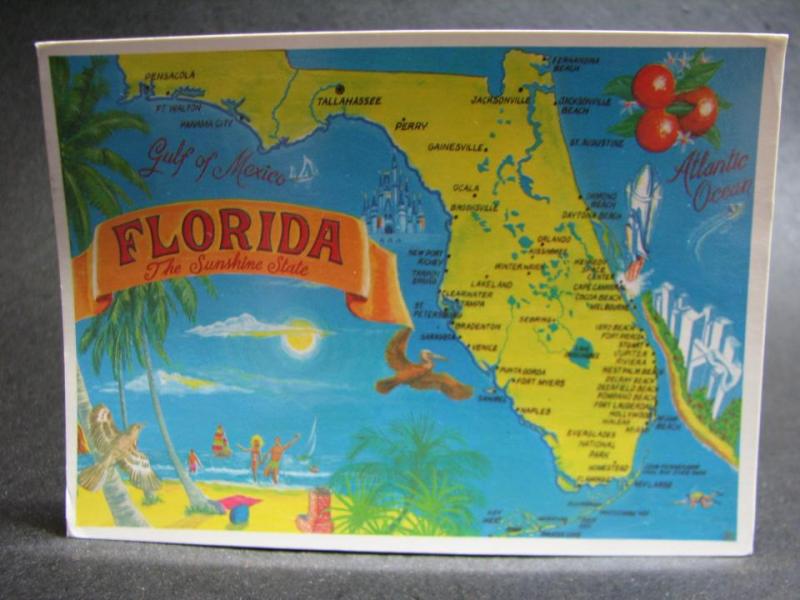 Vykort USA Florida
