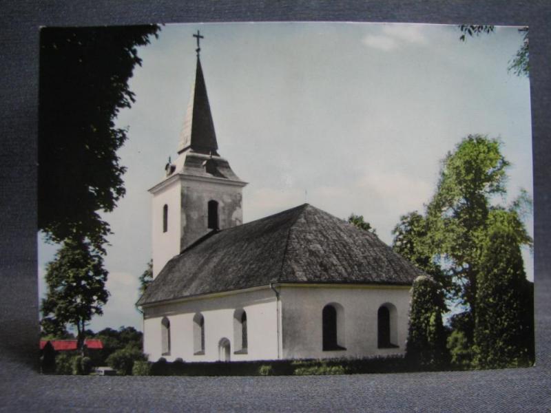 Vykort Sya kyrka Östergötland