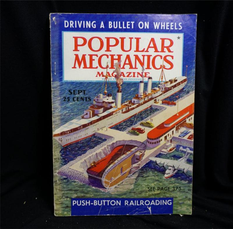 Popular mechanics magazine -  September 1939