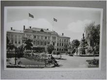 Vängåvan och Sundsvalls Enskilda Bank Sundsvall Oskrivet gammalt vykort
