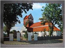 Vykort Båstad kyrka 1974
