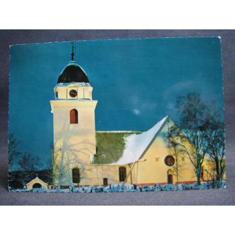 Vykort Rättviks kyrka 1969