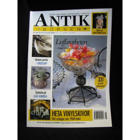 Antikbörsen - Nr. 5 Maj 2001 / Luffarabeten - Heta vinylskivor  m.m.