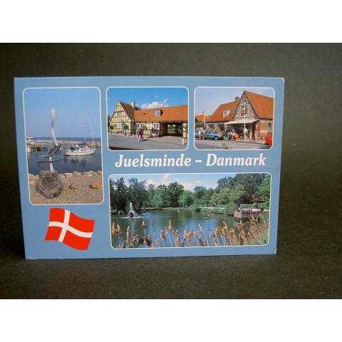 Vykort Danmark Juelsminde Flerbildskort