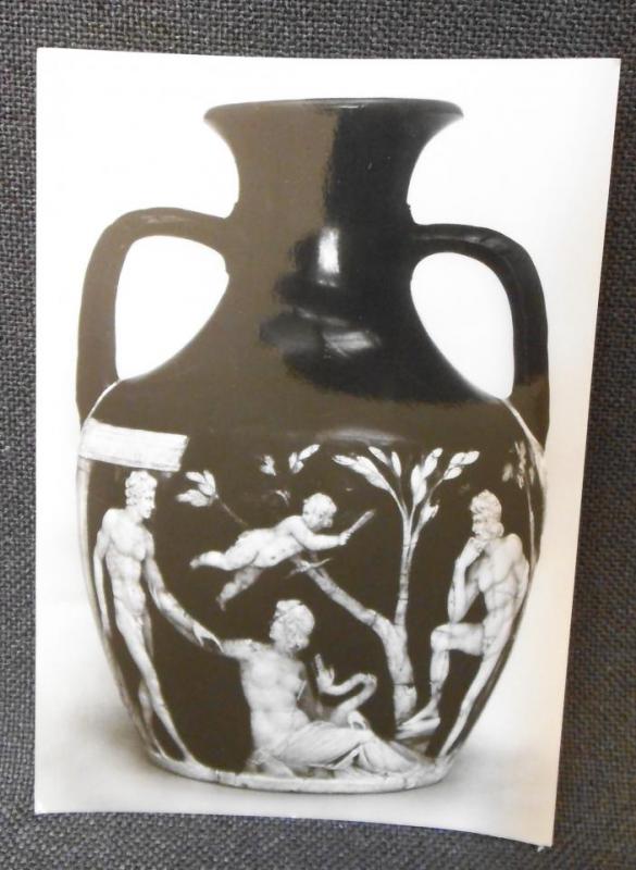Vykort Portland vase från brittiska museet