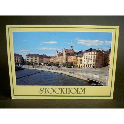Vykort Stockholm 