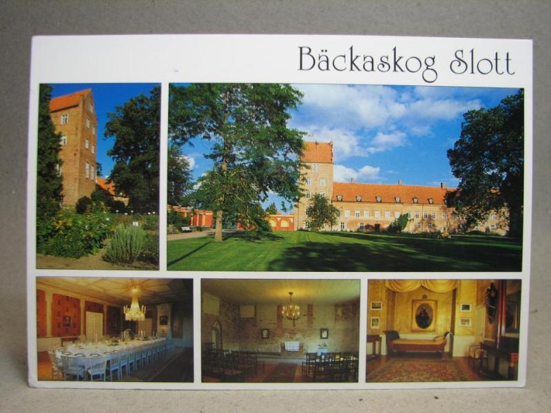 Flerbild Bäckaskog Slott Skåne