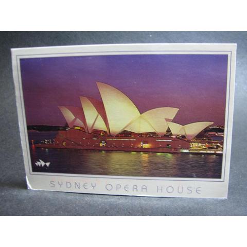 Vykort - Australien - Sydney operahus