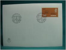 Postgirot 50 år 21/1 1975  - FDC med Fint stämplade frimärken