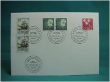 Posthistoria 20/1 1969 - FDC med Fint stämplade frimärken