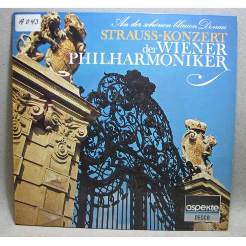 Strauss-Konzert av Wiener Philharmoniker - LP