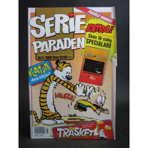 Serietidning - Serieparaden Nr 5 1989