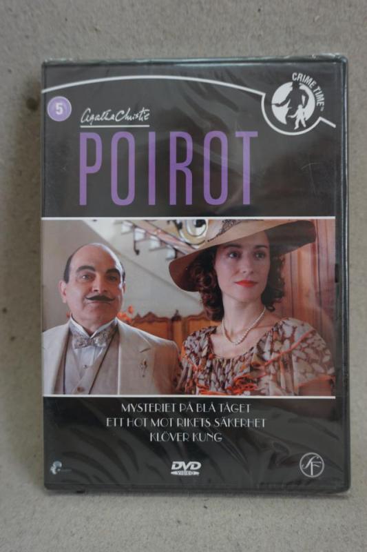 Agatha Christies Poirot 5 Oöppnad förpackning