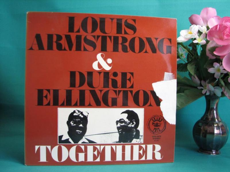 Dubbel LP Louis Armstrong & Duke Ellington Together