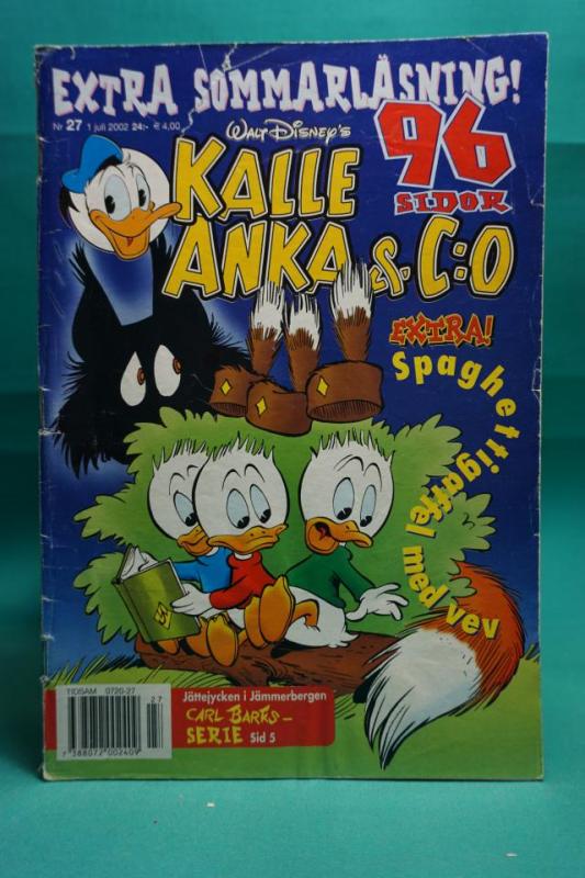 Kalle Anka & Co Nr. 27  2002 /  96 sidor