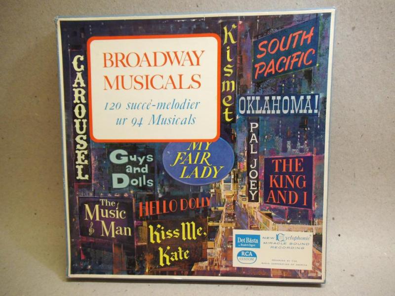 LP Album Broadway Musicals