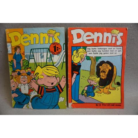 Dennis  Nr. 13 1969 + Nr. 12 1967