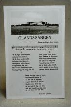 Ölandssången 1955  Öland  - Gammalt skrivet vykort 