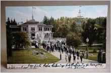 Lidköping Trädgårdsföreningen 1903 -  Antikt skrivet Brevkort 