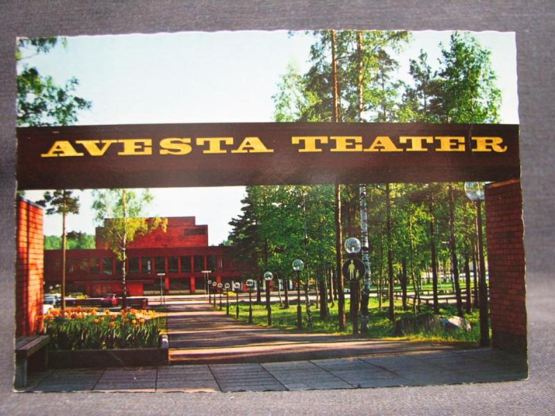 Vykort - Dalarna - Avesta Teatern