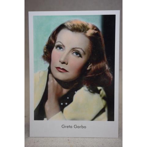 Greta Garbo - Vykort oskrivet i fint skick