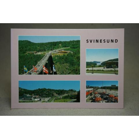Svinesund Bohuslän - oskrivet äldre vykort 