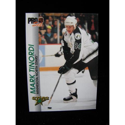 Pro Set- 1992 - Mark Tinordi Minnesota North Stars