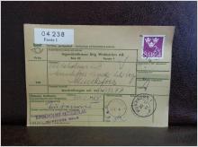 Frimärken  på adresskort - stämplat 1964 - Farsta 1 - Munkfors 