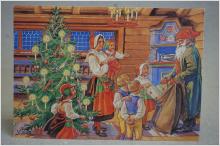Vackert Julkort - Curt Nyström - Skrivet vykort