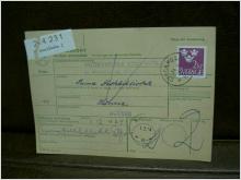 Paketavi med stämplade frimärken - 1964 - Stockholm 2 till Sunne