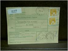 Paketavi med stämplade frimärken - 1964 - Molkom till Munkfors 1
