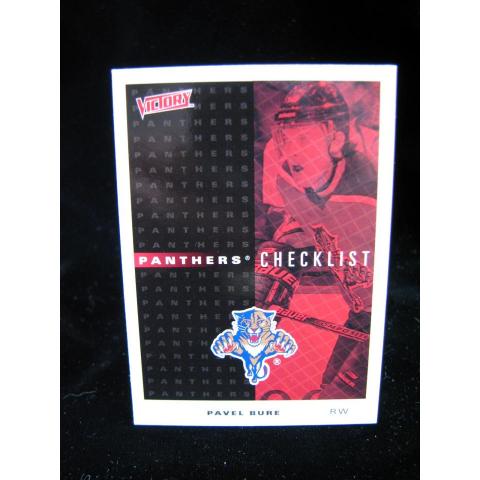Victory - 1999 - Panthers Cheklist