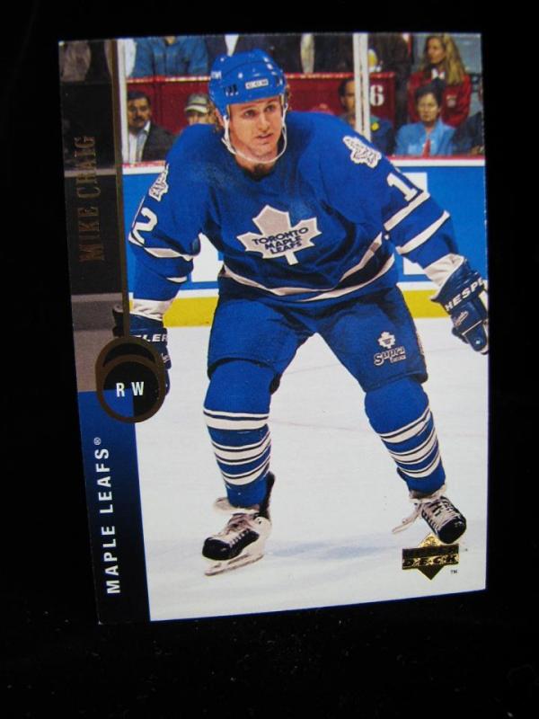 Upper Deck - 1994 - Mike Craig Toronto Maple Leafs