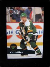 Pro Set - 1991 - Curt Giles Minnesota North Stars