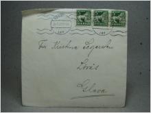 Försändelse med stämplat frimärke -  Göteborg 26/5 1937 