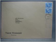 Äldre brev med frimärken - stämplat Tönsberg 1975