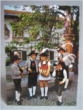 Vykort - Barn i Tyrolerkläder - Innsbruck Tirol