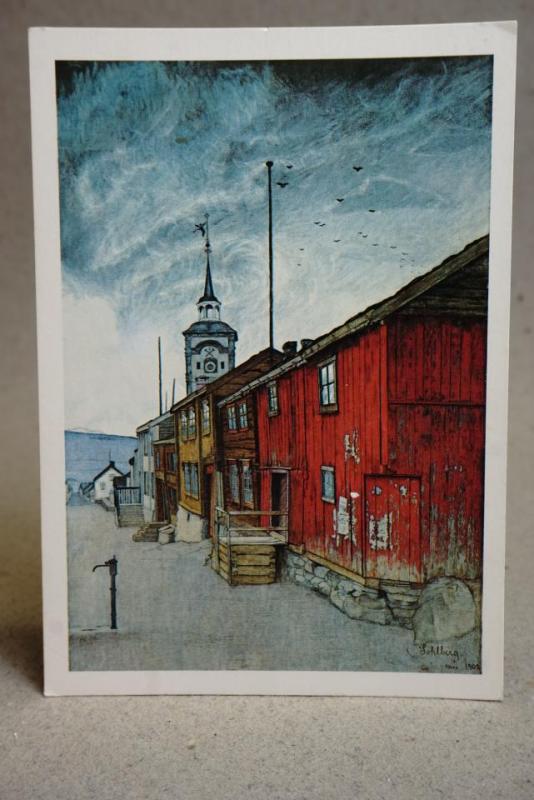 Röros Norge - Äldre oskrivet vykort 